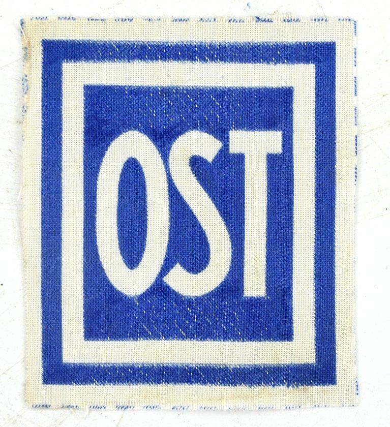 German OST workersbadge
