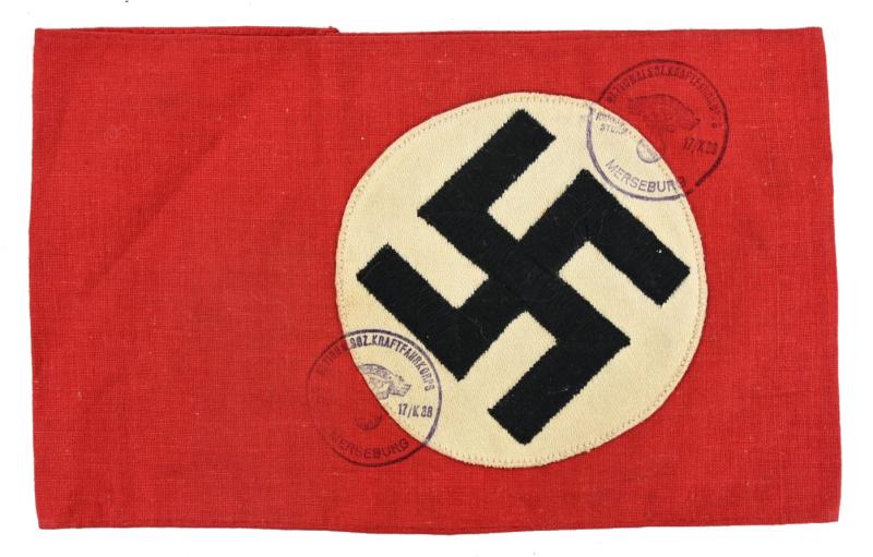 German NSKK Armband Sturm 17/K38 Merseburg