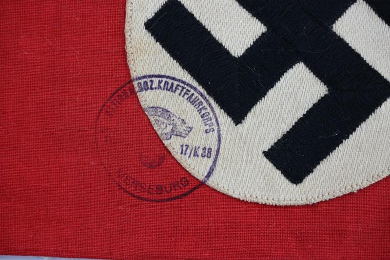 German NSKK Armband Sturm 17/K38 Merseburg