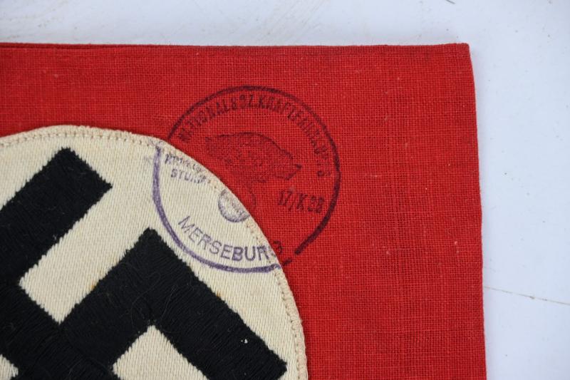 German NSKK Armband Sturm 17/K38 Merseburg