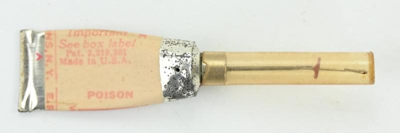 US WW2 Empty Medical Morphine Tartrate Tube