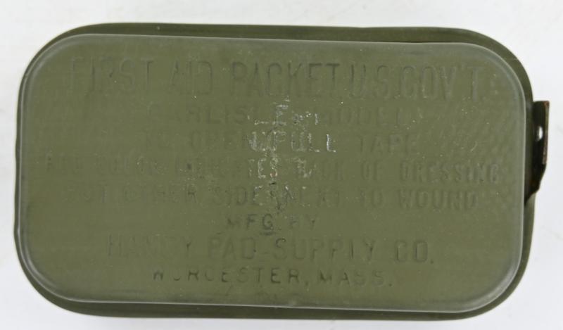 US WW2 M-1924 First Aid Pouch with First Aid Kit