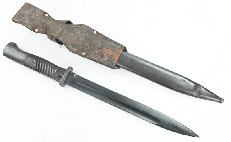 German WH K98 Mauser Bayonet with Frog