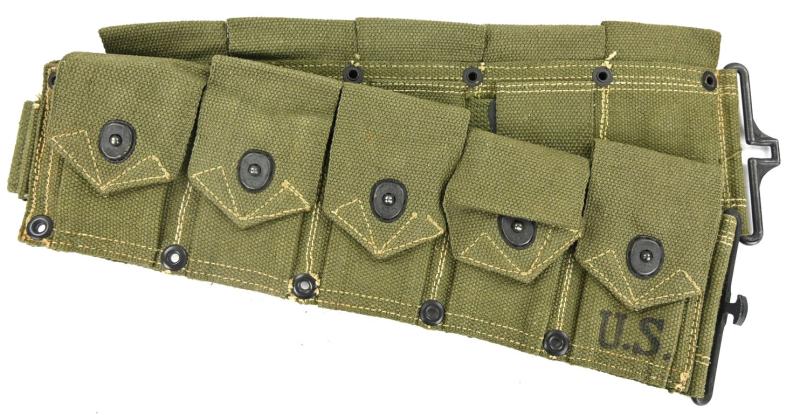 US WW2 M1 Garand Ammo Belt 1943