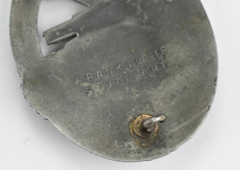 German WH Panzer Assault Badge in Silver