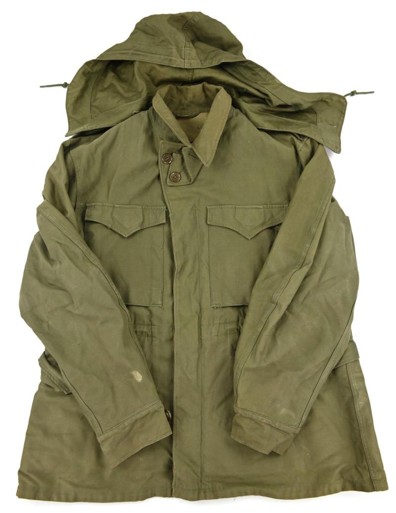 US WW2 M-1943 M43 Combat Jacket with Hood