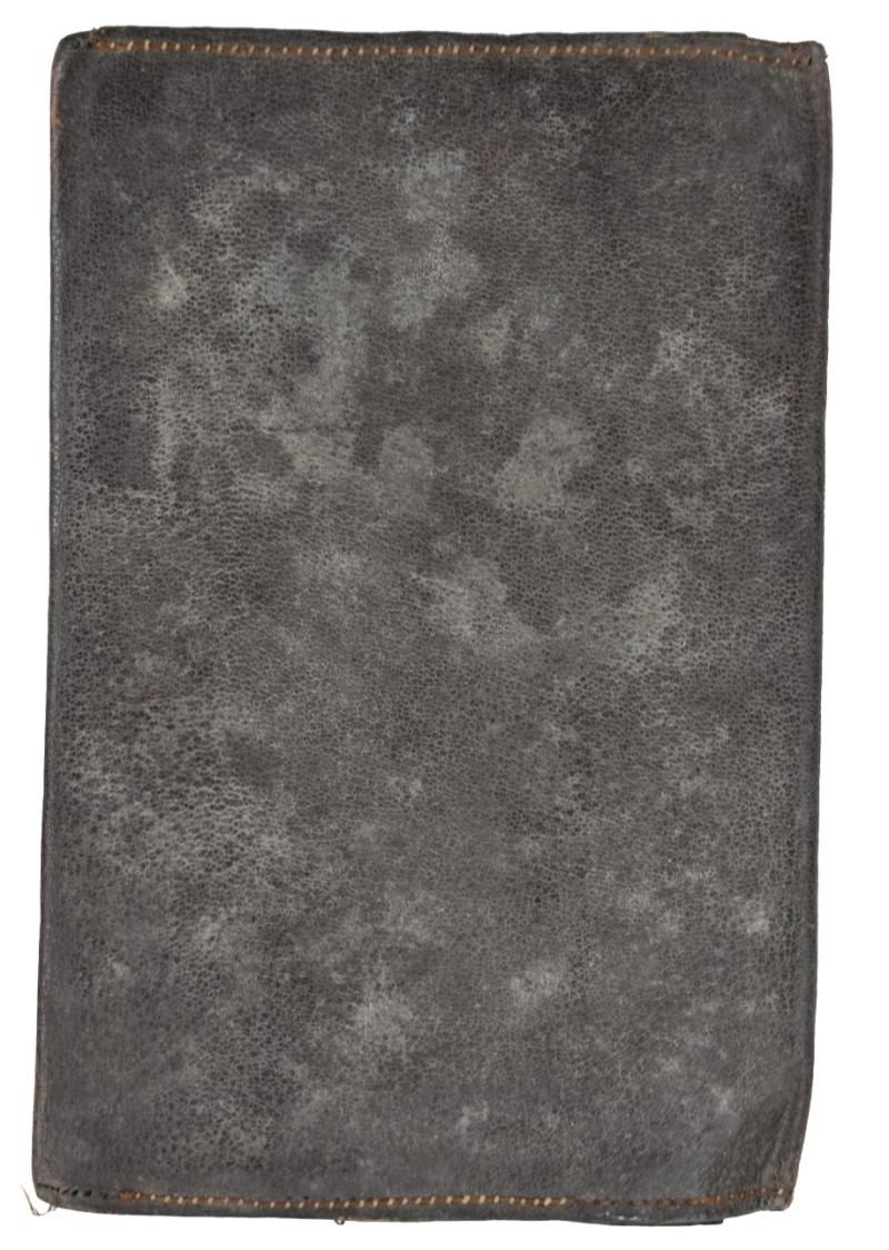 German Third Reich Period Leather Wallet