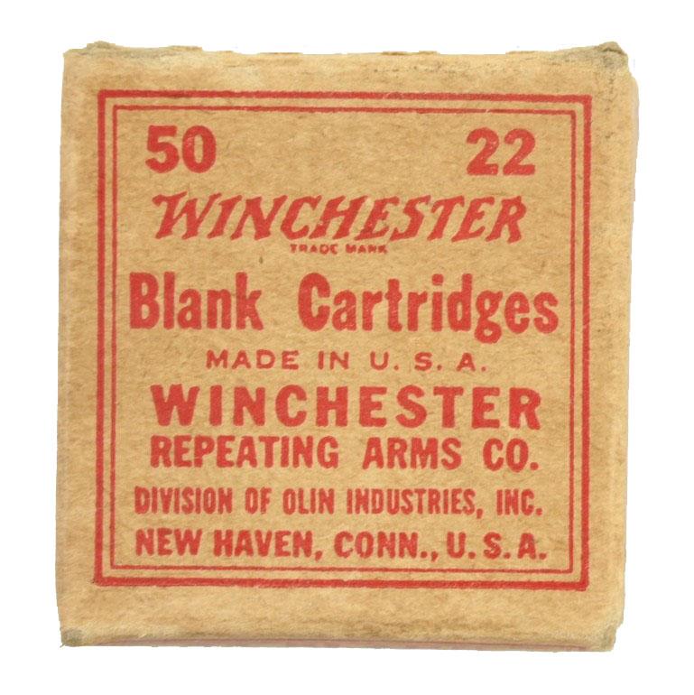 US WW2 Period Vintage Winchester Blanks Box