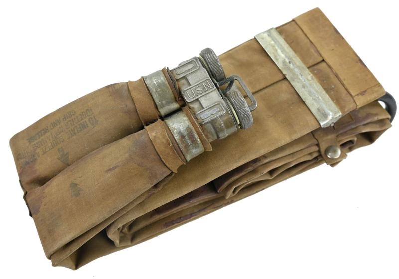 USN WW2 Life Preserver Belt 1944