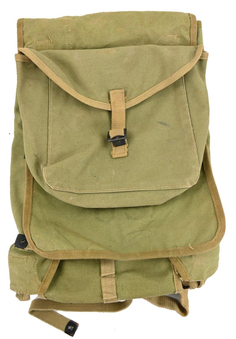US WW2 British Made M-1928 Haversack with Pack Carrier