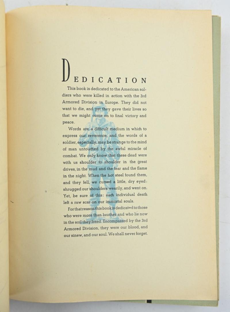 US WW2 Book 'Spearhead in the West'