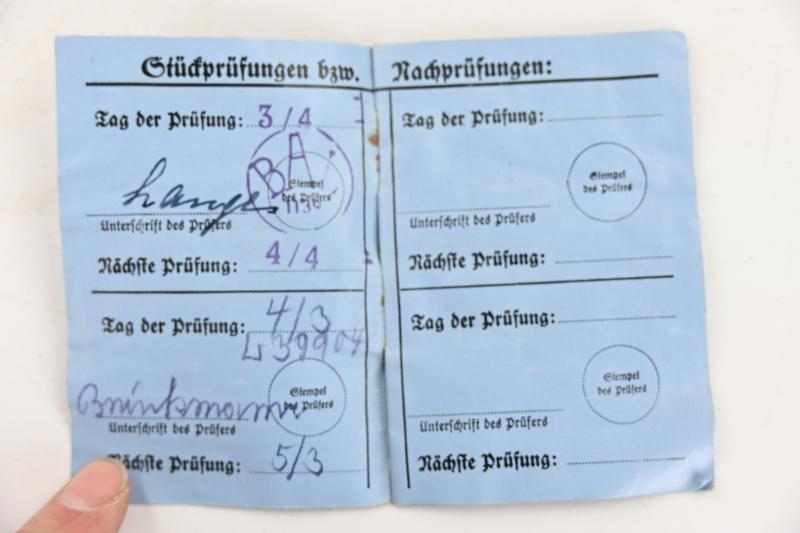 German LW FSJ RZ-20 Harnass & Parachute in Carrying Bag