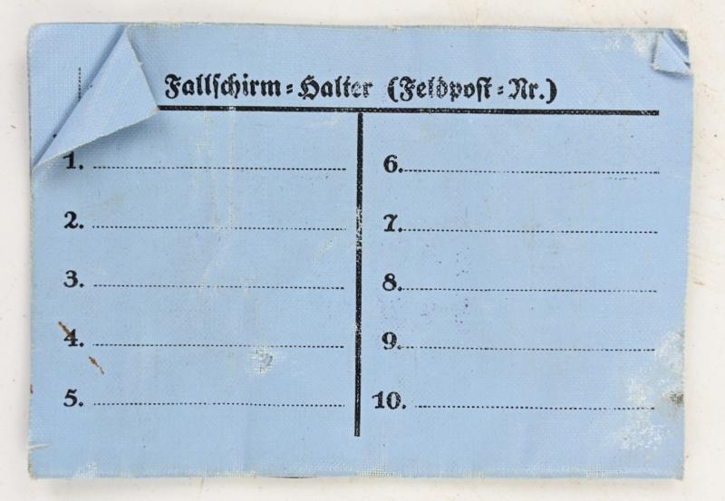 German LW FSJ RZ-20 Harnass & Parachute in Carrying Bag