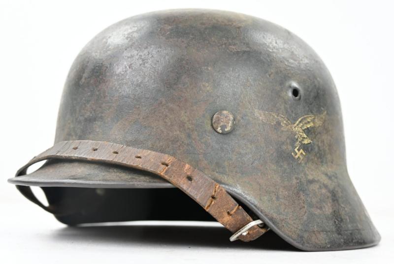 German LW M40 SD Camo Helmet