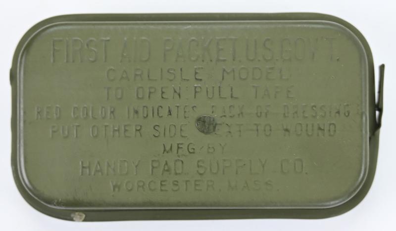 US WW2 M-1942 BM First Aid Pouch with First Aid Kit