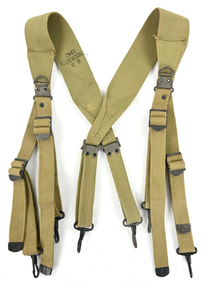 US WW2 M-1936 Suspenders 1942