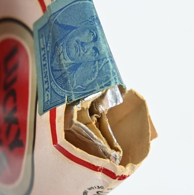 US WW2 Package of Lucky Strike Cigarets