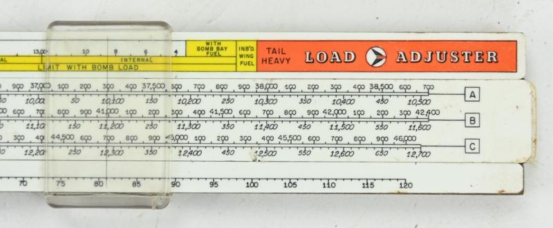 USAAF WW2 B-17 F Load Adjuster Computer