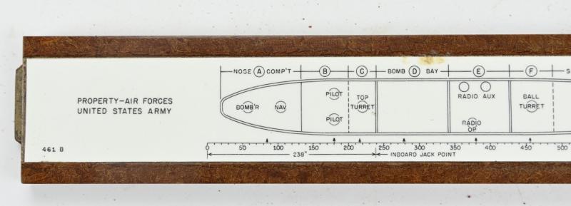 USAAF WW2 B-17 F Load Adjuster Computer