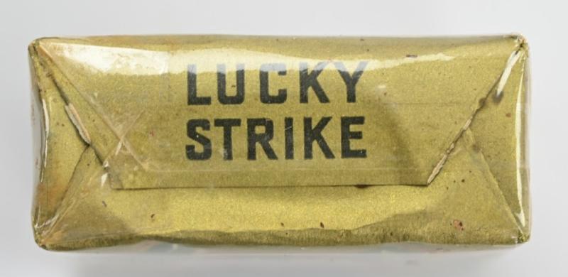 US WW2 Package of Lucky Strike Cigarets