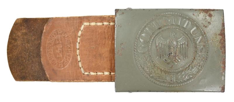 German WH Beltbuckle with Tab 'J.Kremp' 1941