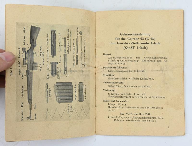 German WH G43 Instruction Manual