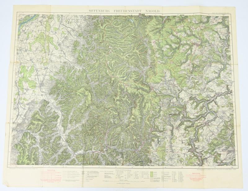 German WH/LW Officer's Mapcase with content