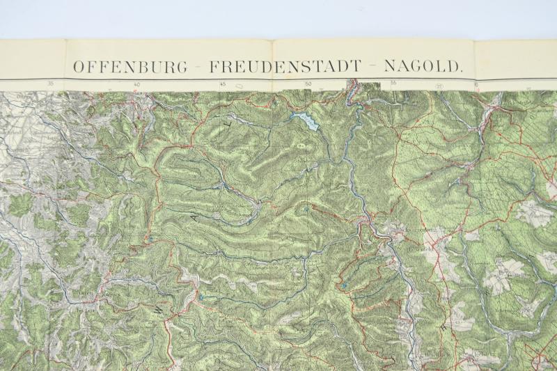 German WH/LW Officer's Mapcase with content