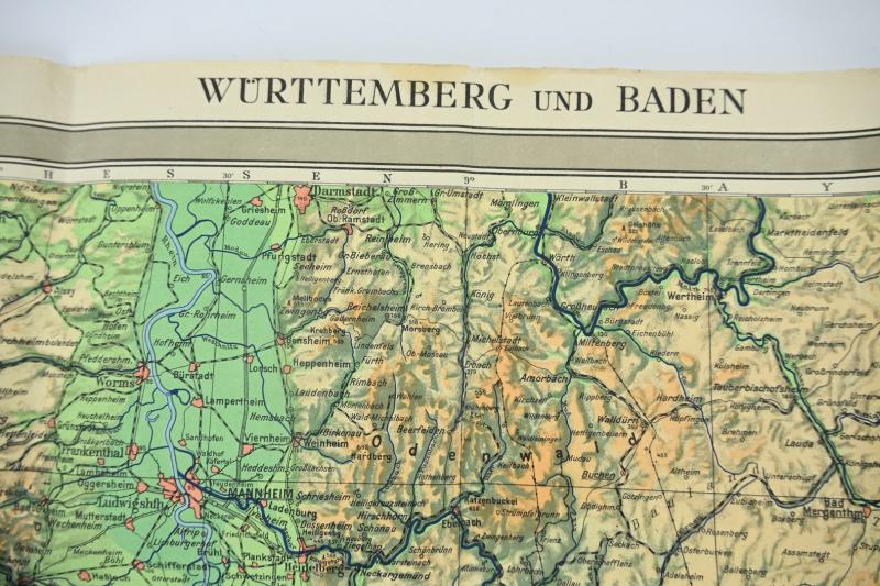 German WH/LW Officer's Mapcase with content