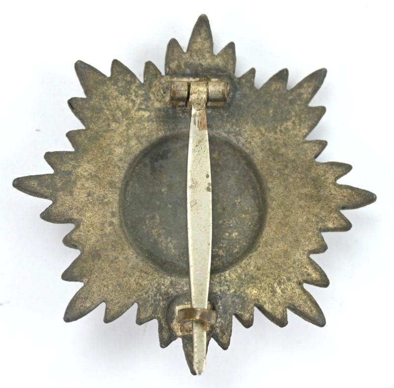 German Cased Ostvölker 1th class Cross with swords in Gold