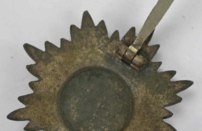 German Cased Ostvölker 1th class Cross with swords in Gold