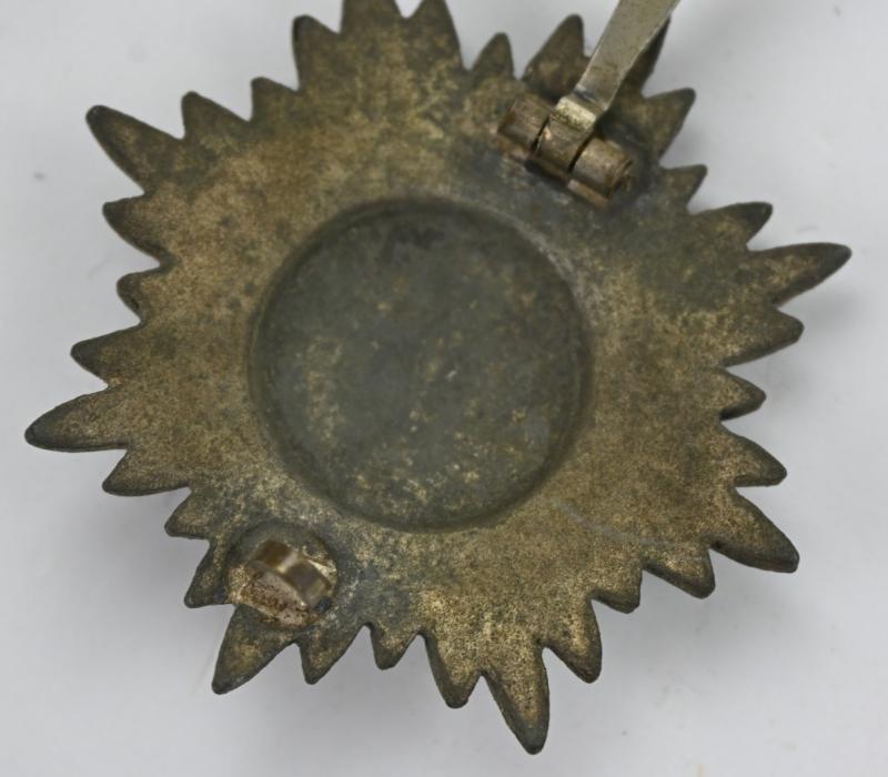 German Cased Ostvölker 1th class Cross with swords in Gold