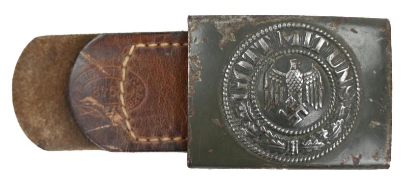 German WH Beltbuckle with Tab 'B&N 42'