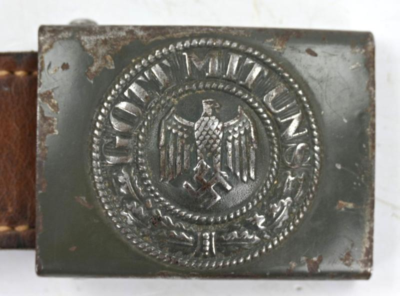 German WH Beltbuckle with Tab 'B&N 42'