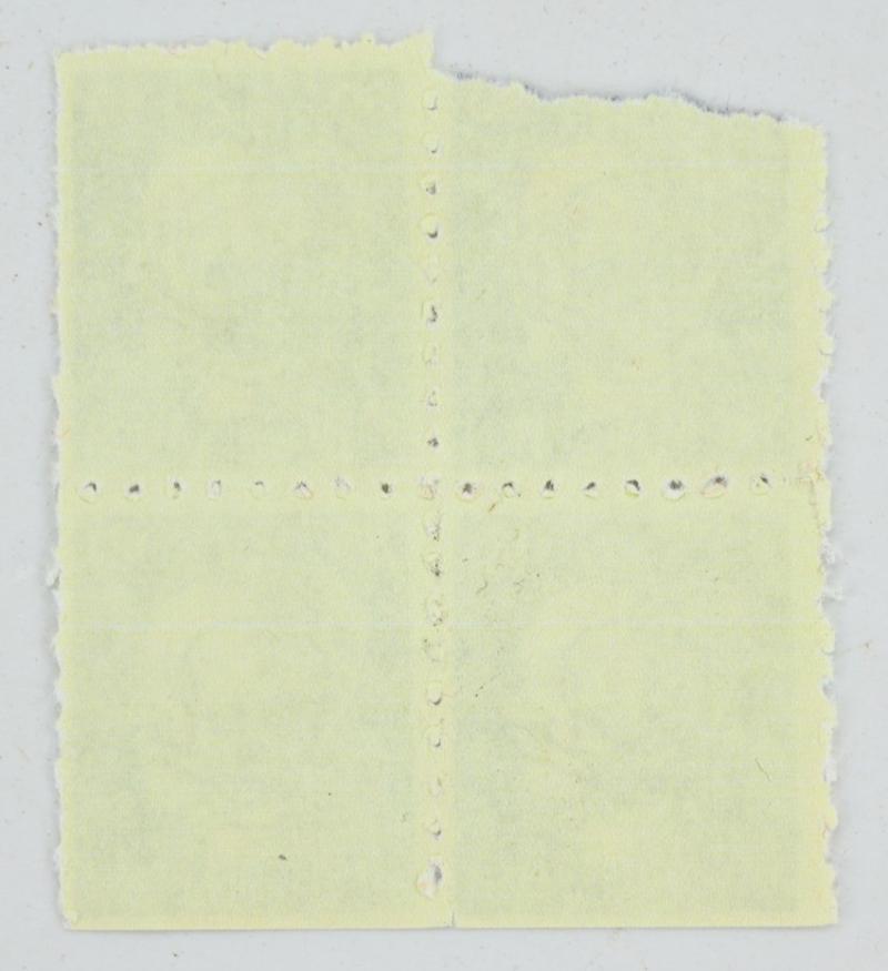 German Adolf Hitler Stamps with Postwar Overprint 'Gross-Rosen'