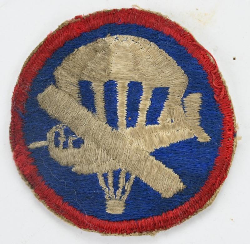 US WW2 Enlisted Men Combined Glider/Parachute Cap badge