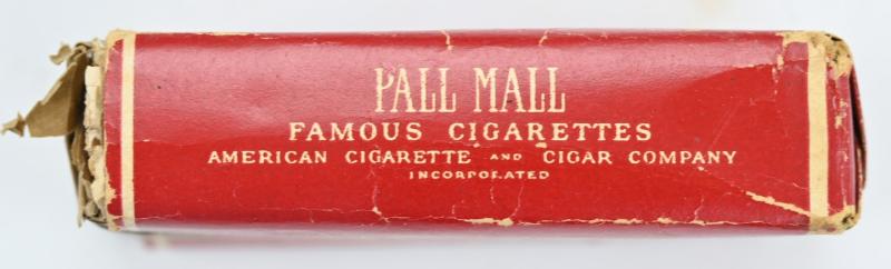 US WW2 Pall Mall Package of Cigarets