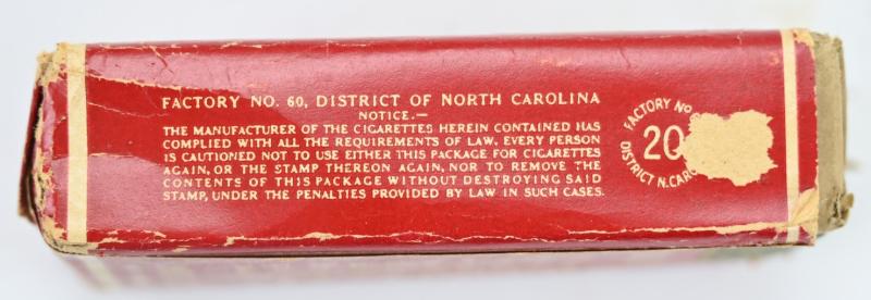 US WW2 Pall Mall Package of Cigarets