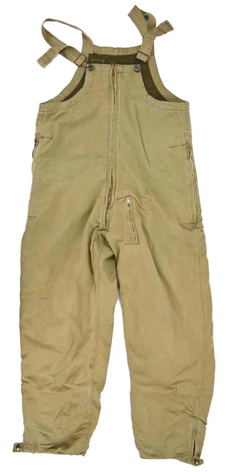 US WW2 Winter Combat Tanker Trousers