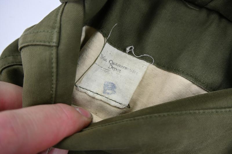 US WW2 M-1943 Combat Jacket and Trousers