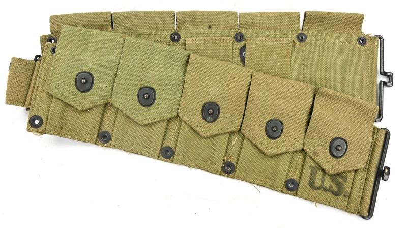 US WW2 M1 Garand Ammo Belt 1943