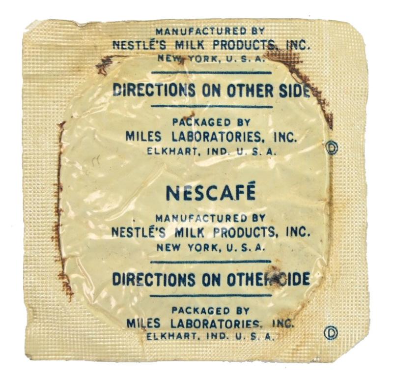 US WW2 Nescafe Soluble Coffee