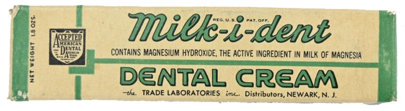 US WW2 Dental Cream Tube in Case