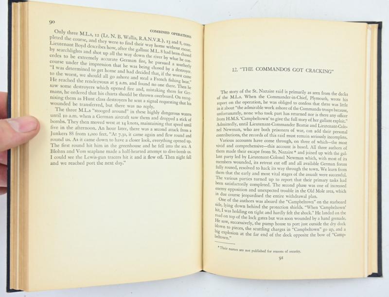 US WW2 Combined Operations Commando Book 1943