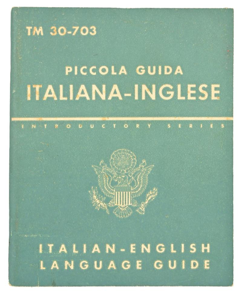 US WW2 Italian Dictionary