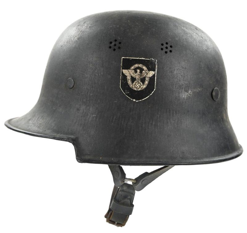 German M34 DD Fire Police Helmet