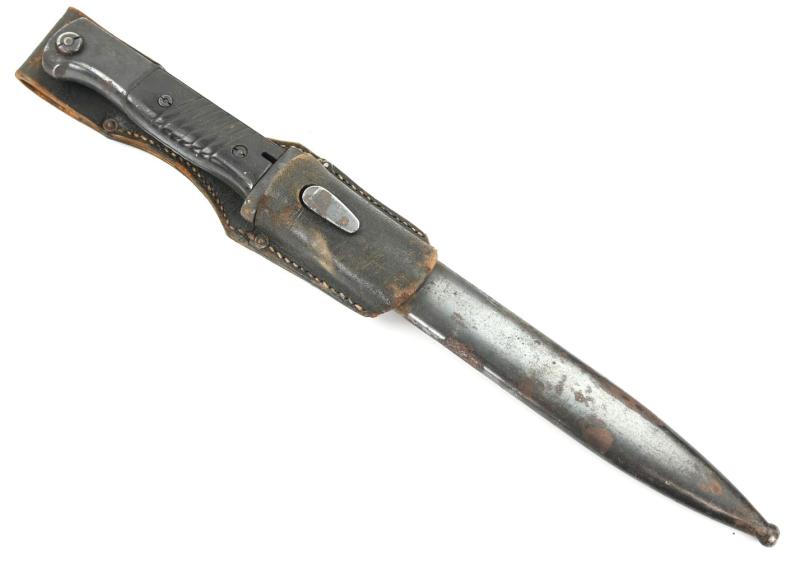German WH K98 Mauser Bayonet with Frog