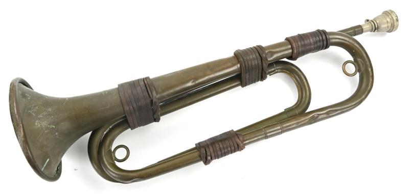US WW2 Army Bugle (steel made)