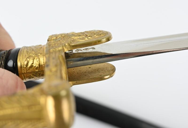 German WH NCO Dove Head Sword 'WKC'