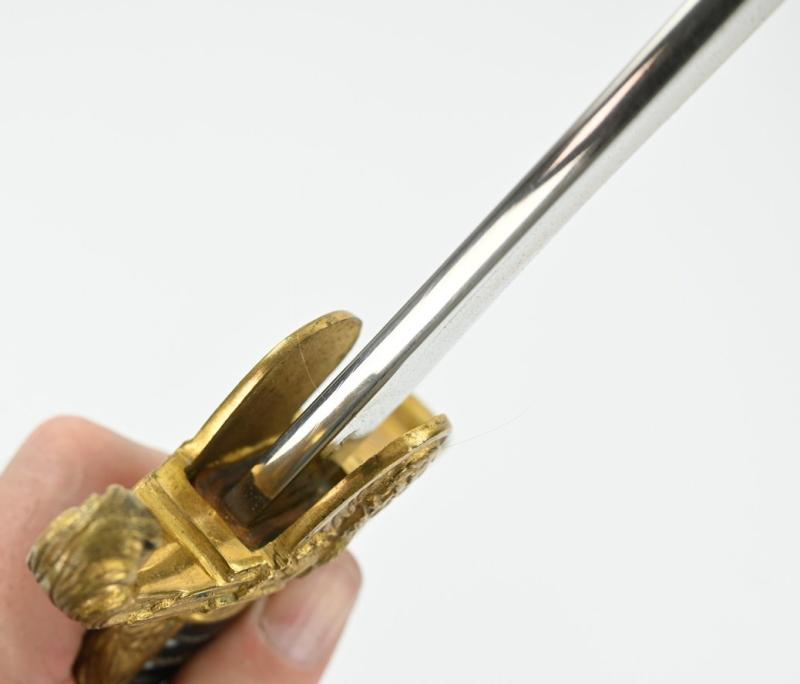 German WH NCO Dove Head Sword 'WKC'